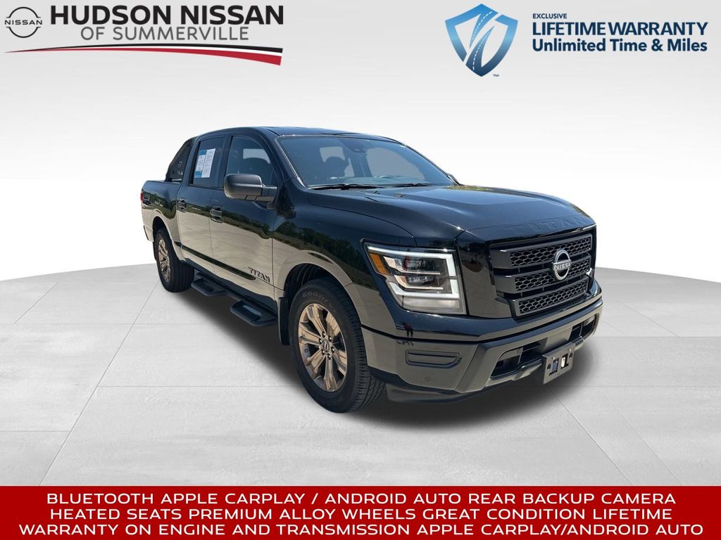 2024 Super Black Nissan Titan SV Truck