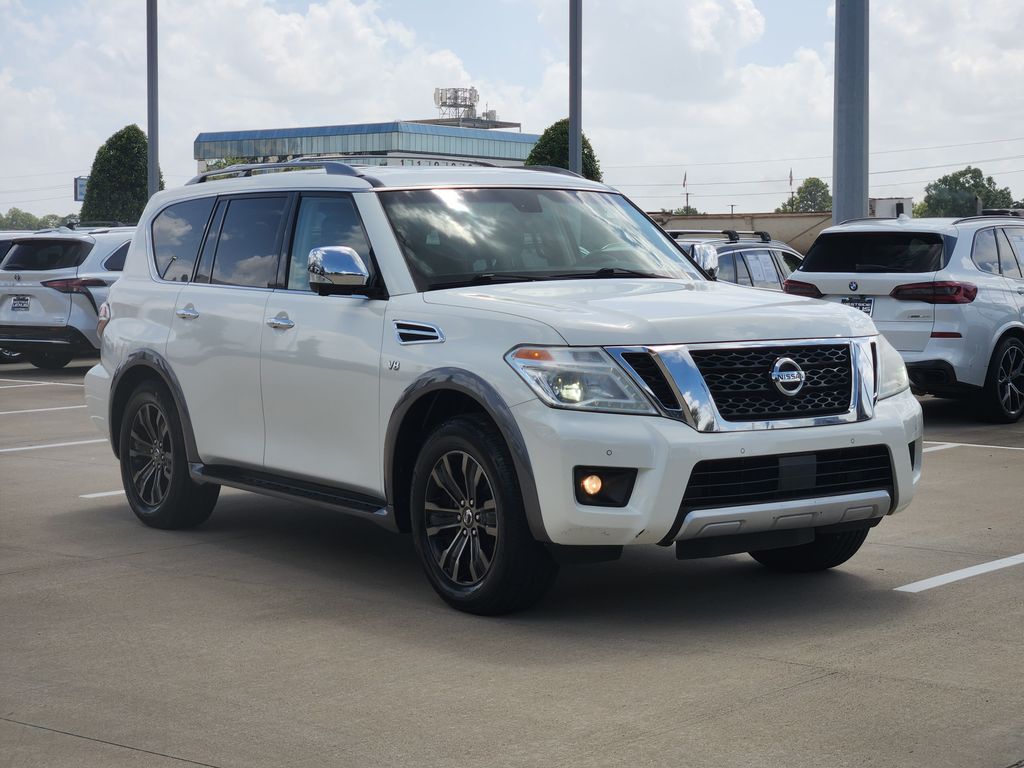 2017 Nissan Armada Platinum White at Wharton Ford