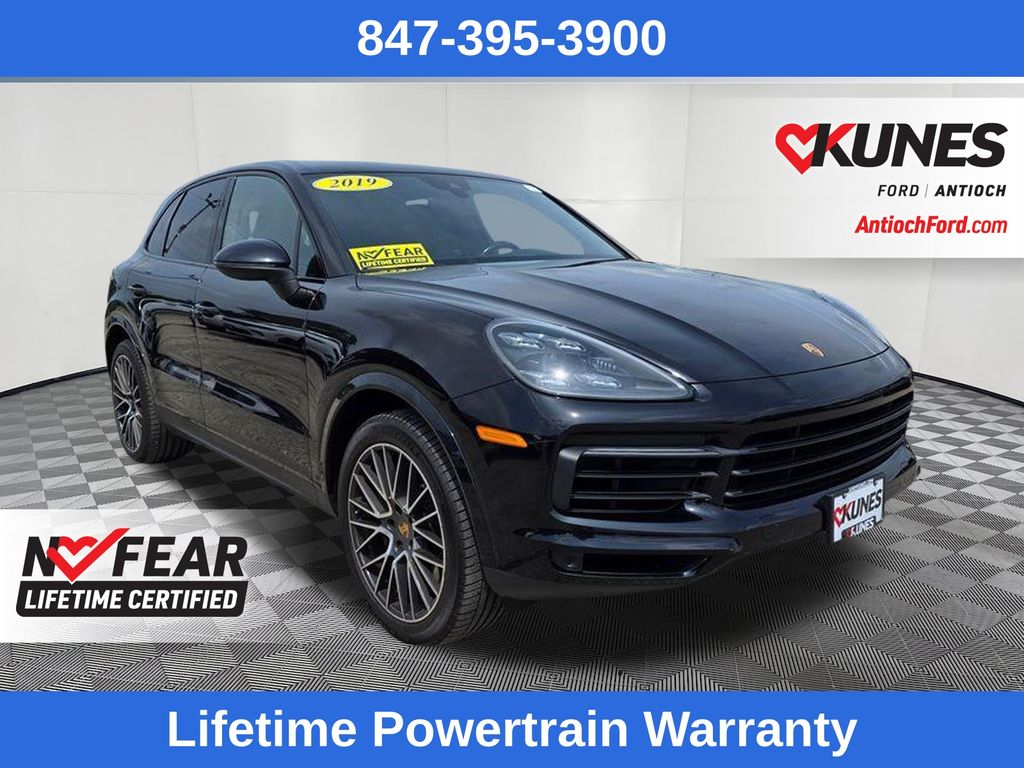 Black 2019 Porsche Cayenne SUV / Crossover All-Wheel Drive 8-Speed Automatic