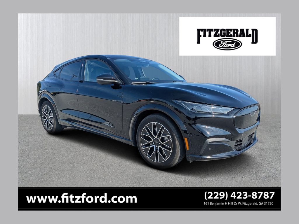 Shadow Black 2024 Ford Mustang Mach-E SUV / Crossover All-Wheel Drive Automatic