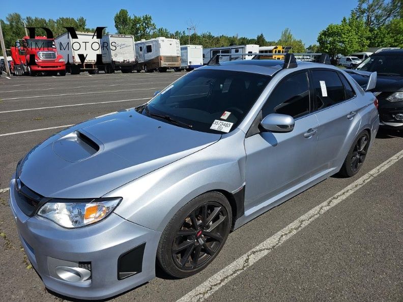 Ice Silver Metallic 2014 Subaru Impreza WRX STI Sedan AWD Sedan All-Wheel Drive 6-Speed Manual