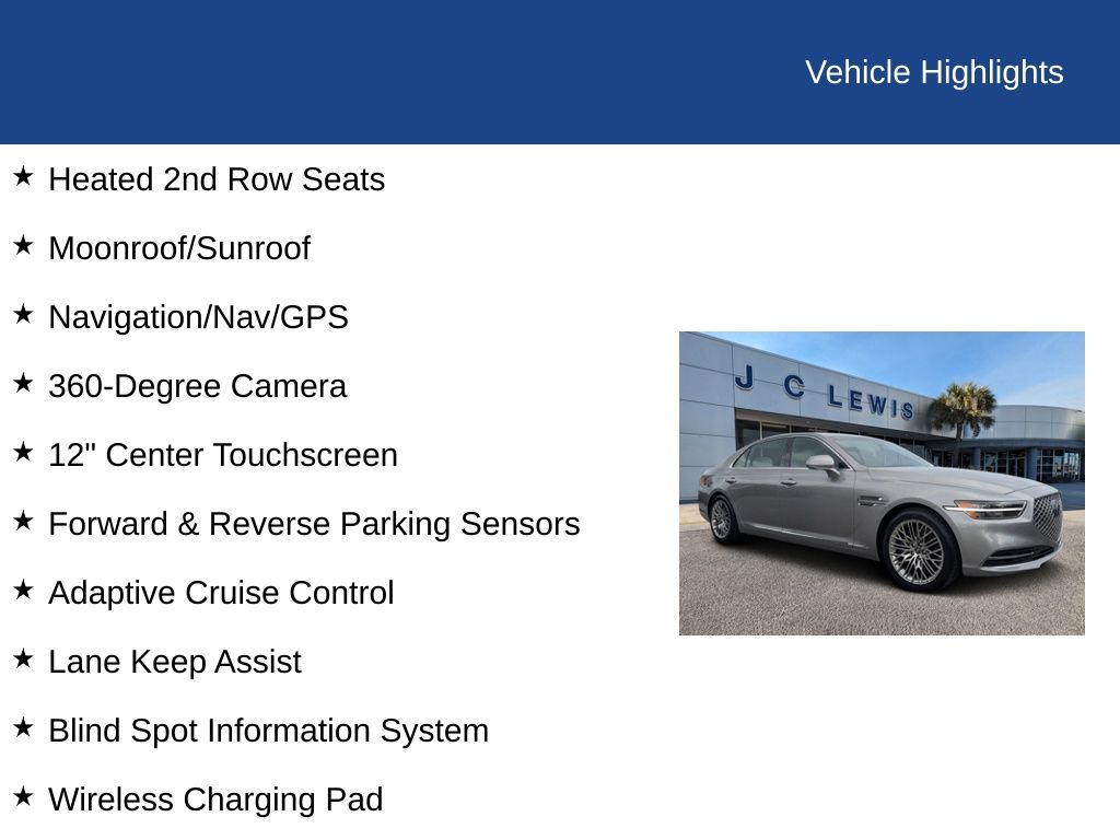 2021 Genesis G90 3.3T Premium RWD