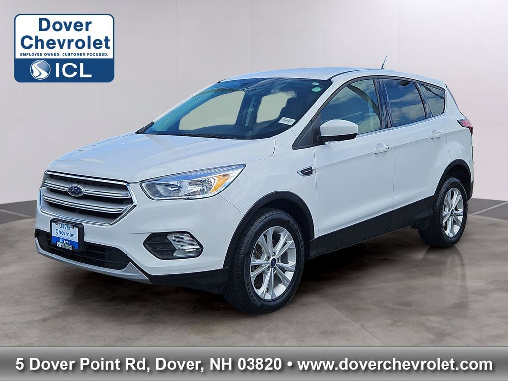 Oxford White 2019 Ford Escape SUV / Crossover All-Wheel Drive 6-Speed Automatic
