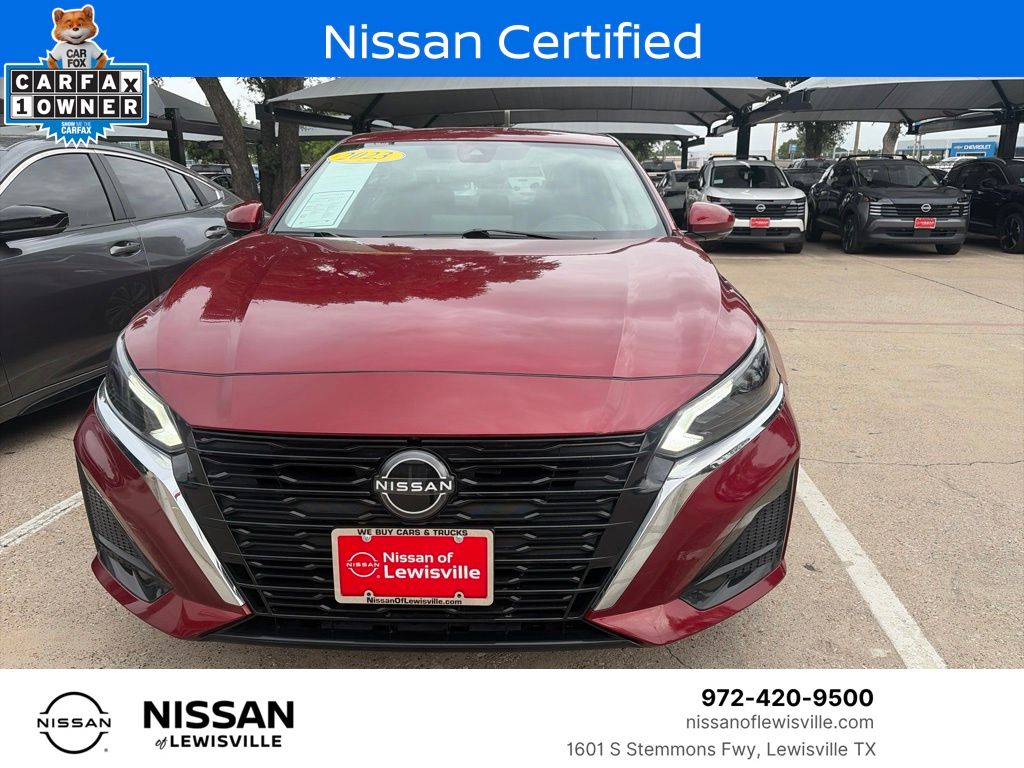Red (Scarlet Ember Tintcoat) 2023 Nissan Altima Sedan All-Wheel Drive Continuously Variable Transmission