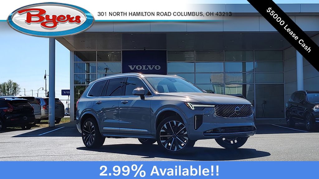 Gray (Vapour Grey Metallic) 2026 Volvo XC90 SUV / Crossover All-Wheel Drive Automatic