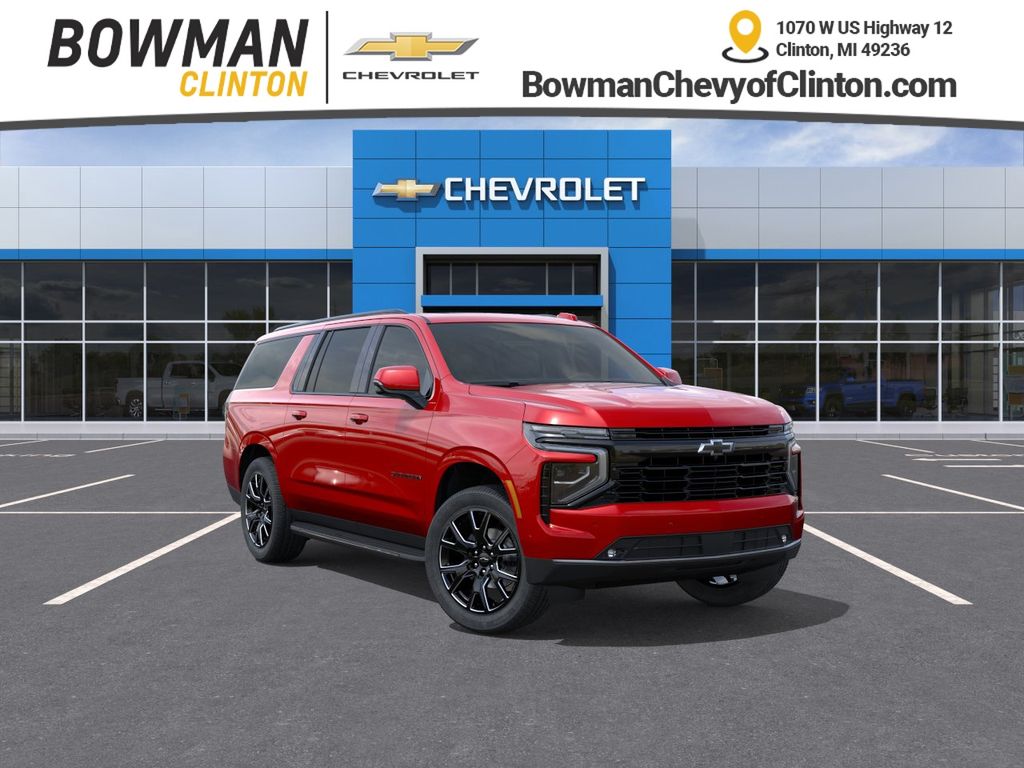 Radiant Red Tintcoat 2026 Chevrolet Suburban SUV / Crossover Four-Wheel Drive 