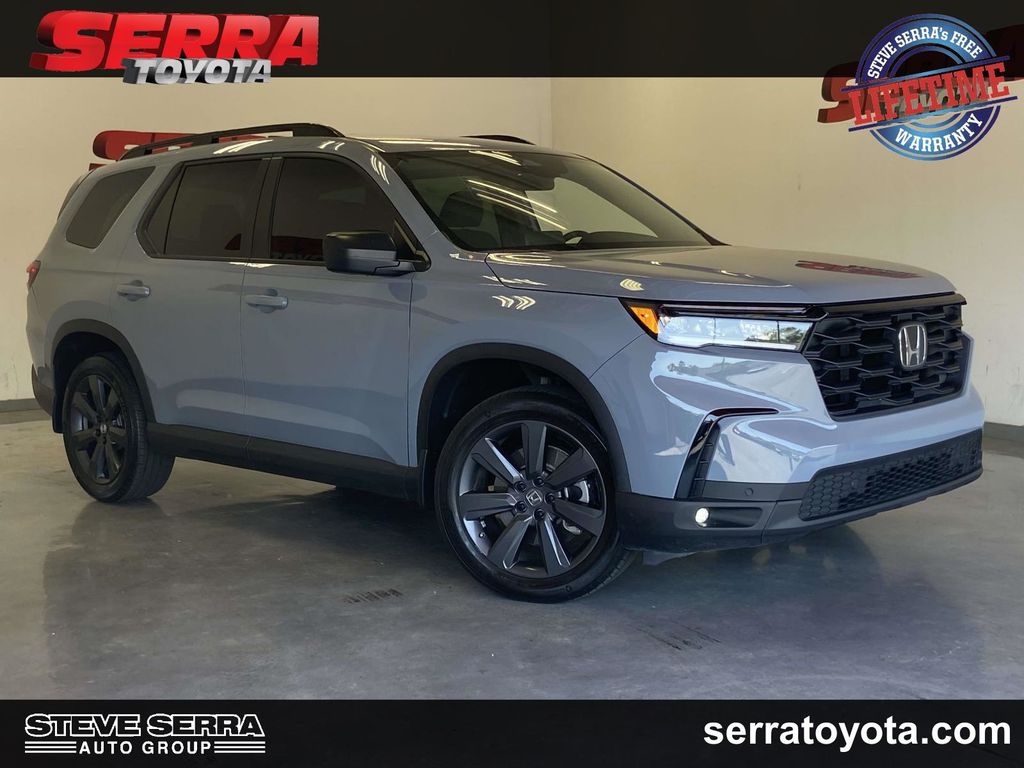 Blue 2023 Honda Pilot Sport AWD SUV / Crossover All-Wheel Drive Automatic