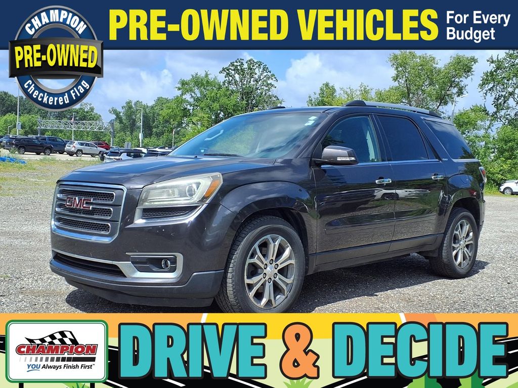 Gray (Iridium Metallic) 2015 GMC Acadia SUV / Crossover All-Wheel Drive 6-Speed Automatic