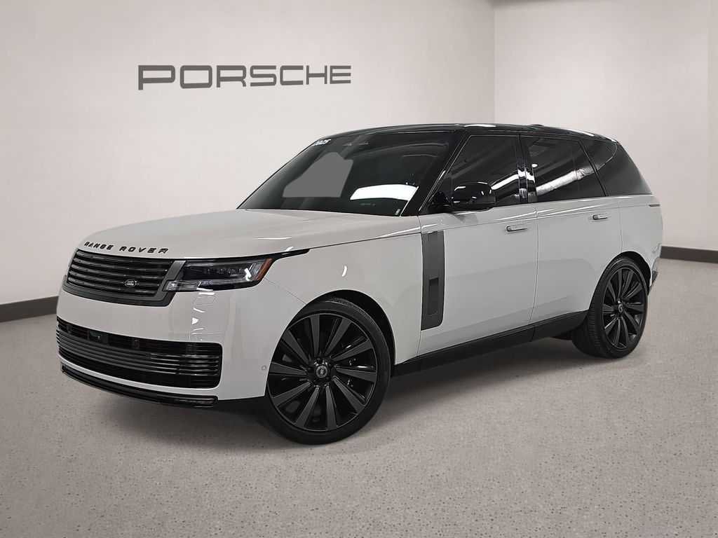 Gray (Borasco Grey Metallic) 2025 Land Rover Range Rover P615 SV AWD SUV / Crossover All-Wheel Drive 8-Speed Automatic