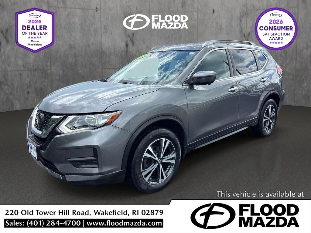Gray (Gun Metallic) 2020 Nissan Rogue SV AWD SUV / Crossover All-Wheel Drive Continuously Variable Transmission