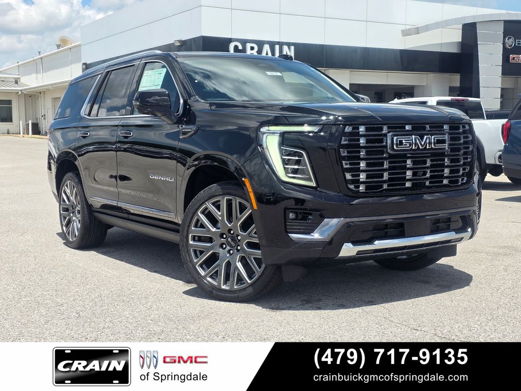 Onyx Black 2026 GMC Yukon SUV / Crossover Four-Wheel Drive