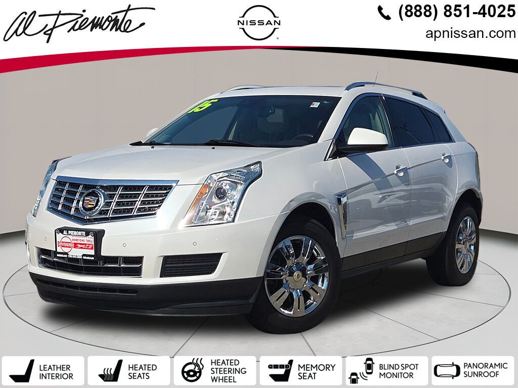 Gray (Platinum Ice Tricoat) 2015 Cadillac SRX SUV / Crossover Front-Wheel Drive 6-Speed Automatic