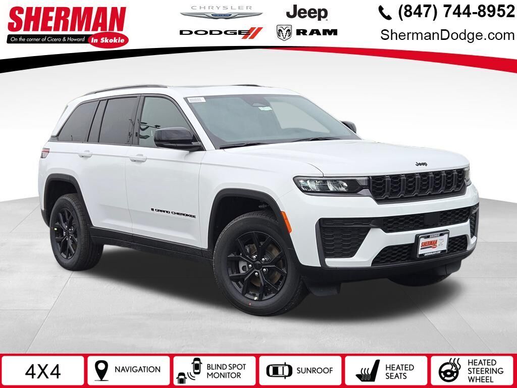 Bright White Clearcoat 2026 Jeep Grand Cherokee SUV / Crossover 8-Speed Automatic