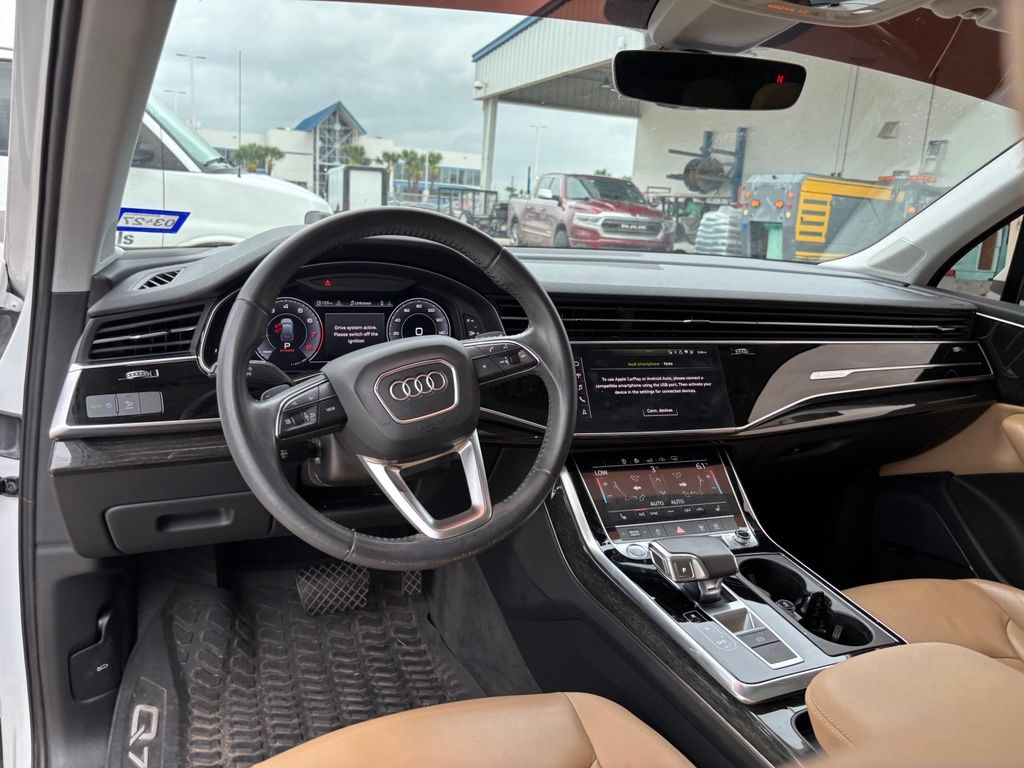 2020 Audi Q7 55 Premium Plus White at Ultimate Motorsports