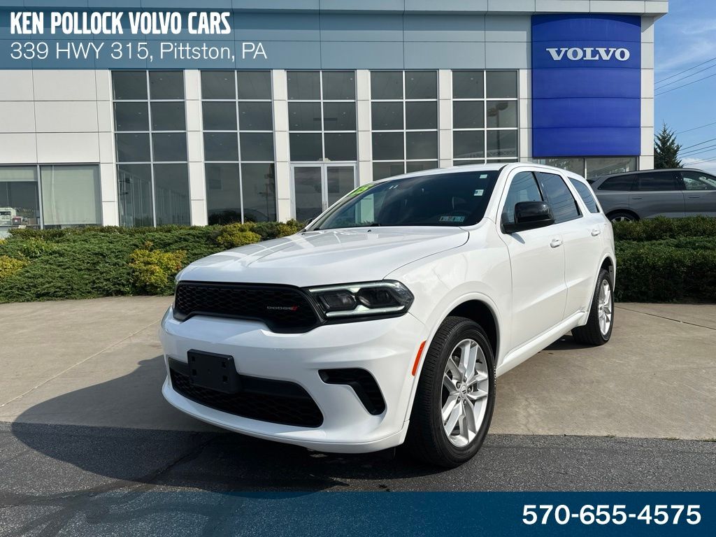 White Knuckle Clearcoat 2025 Dodge Durango SUV / Crossover All-Wheel Drive 8-Speed Automatic