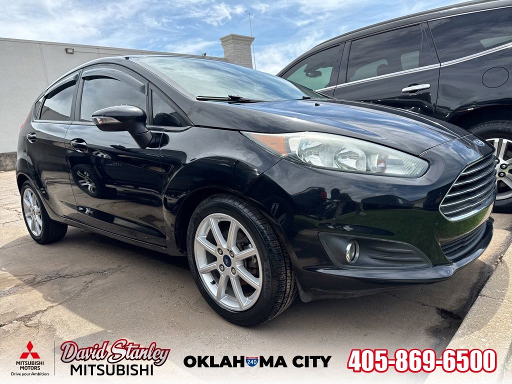 Shadow Black 2016 Ford Fiesta Hatchback Front-Wheel Drive 6-Speed Automatic