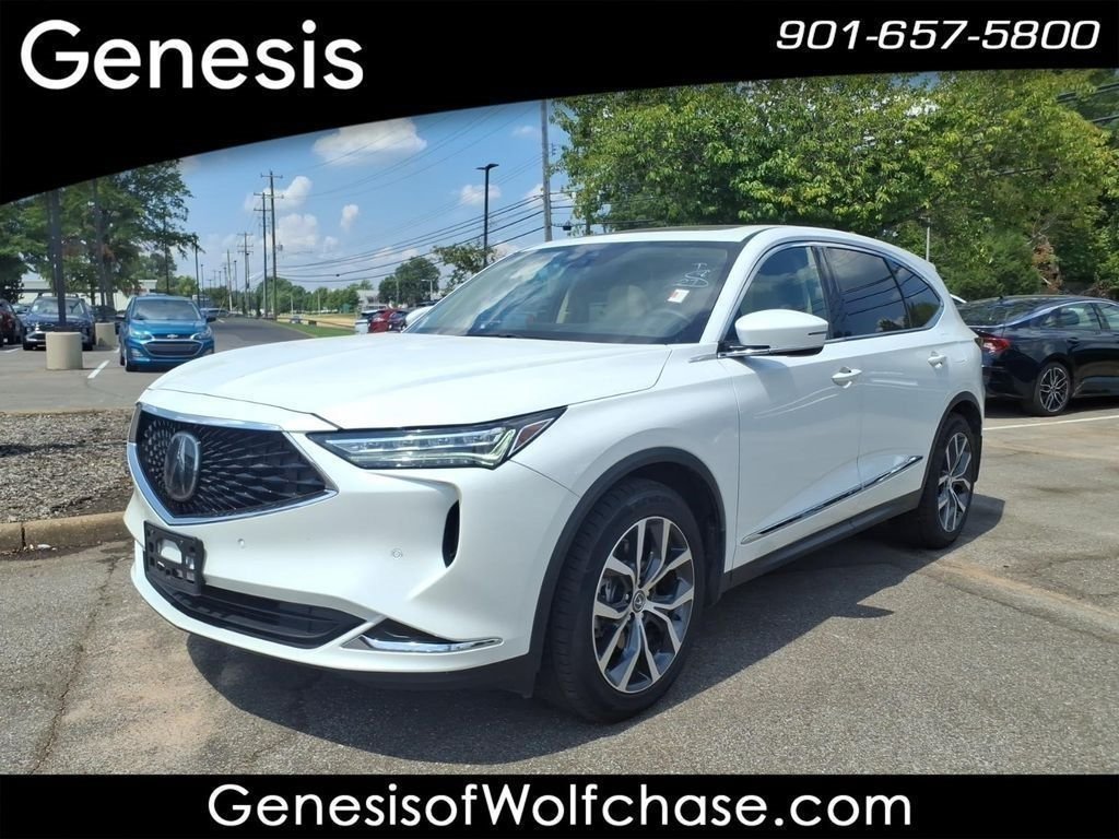 Platinum White Pearl 2022 Acura MDX SUV / Crossover All-Wheel Drive Automatic