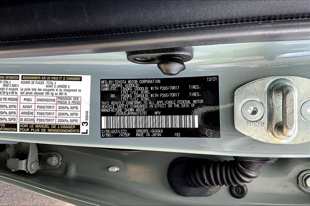 Used 2022 Gray Toyota TRD Off-Road Premium image 36