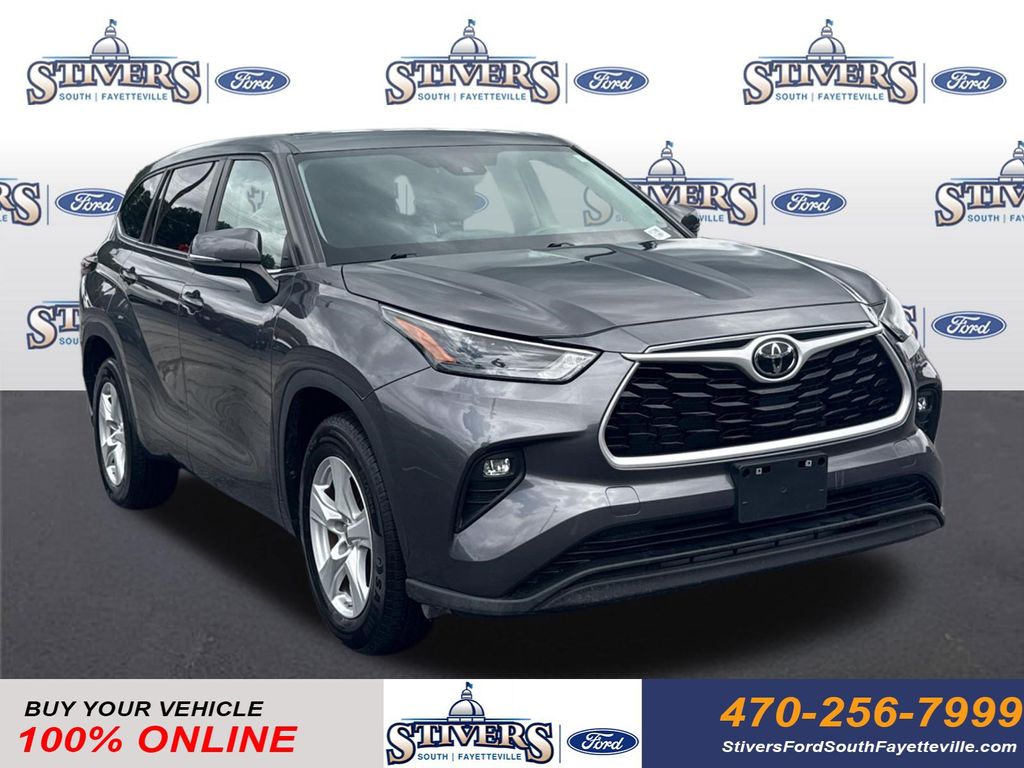 Magnetic Gray Metallic 2024 Toyota Highlander SUV / Crossover Front-Wheel Drive 8-Speed Automatic