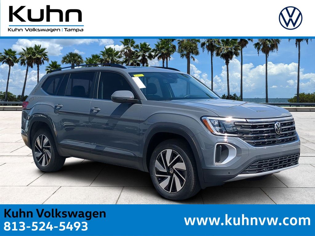 Pure Gray 2026 Volkswagen Atlas SUV / Crossover Front-Wheel Drive 8-Speed Automatic
