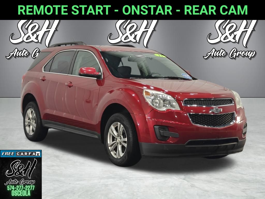 Crystal Red Tintcoat 2013 Chevrolet Equinox 1LT FWD SUV / Crossover Front-Wheel Drive 6-Speed Automatic Overdrive