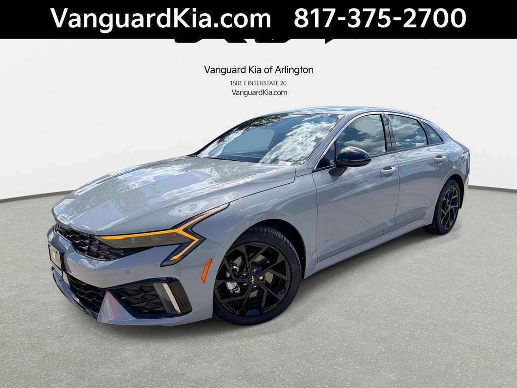 Wolf Gray 2026 Kia K5 Sedan Front-Wheel Drive 8-Speed Automatic