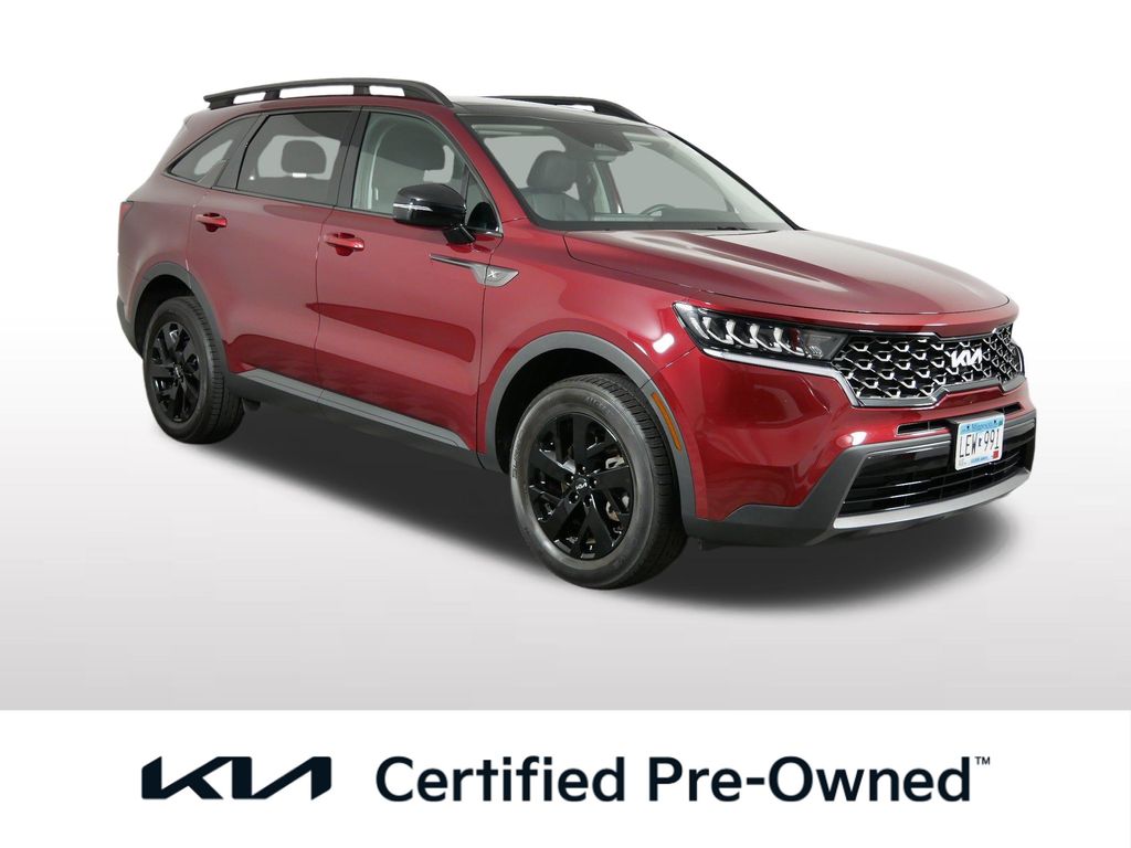 Passion Red Tintcoat 2023 Kia Sorento SUV / Crossover All-Wheel Drive 8-Speed Automatic