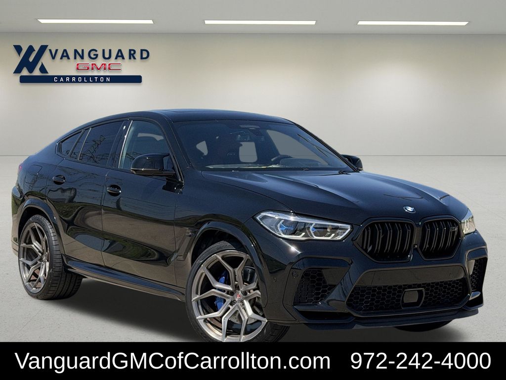 Black Sapphire Metallic 2020 BMW X6 M SUV / Crossover All-Wheel Drive 8-Speed Automatic