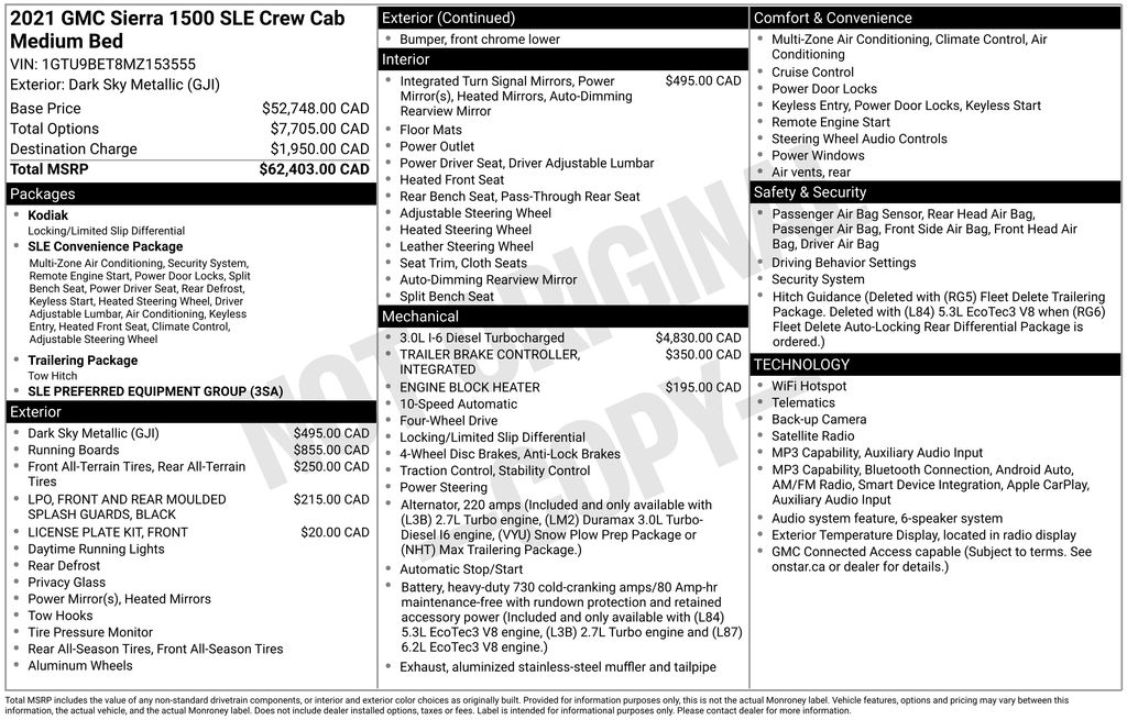 Used 2021 GMC Sierra 1500 Truck