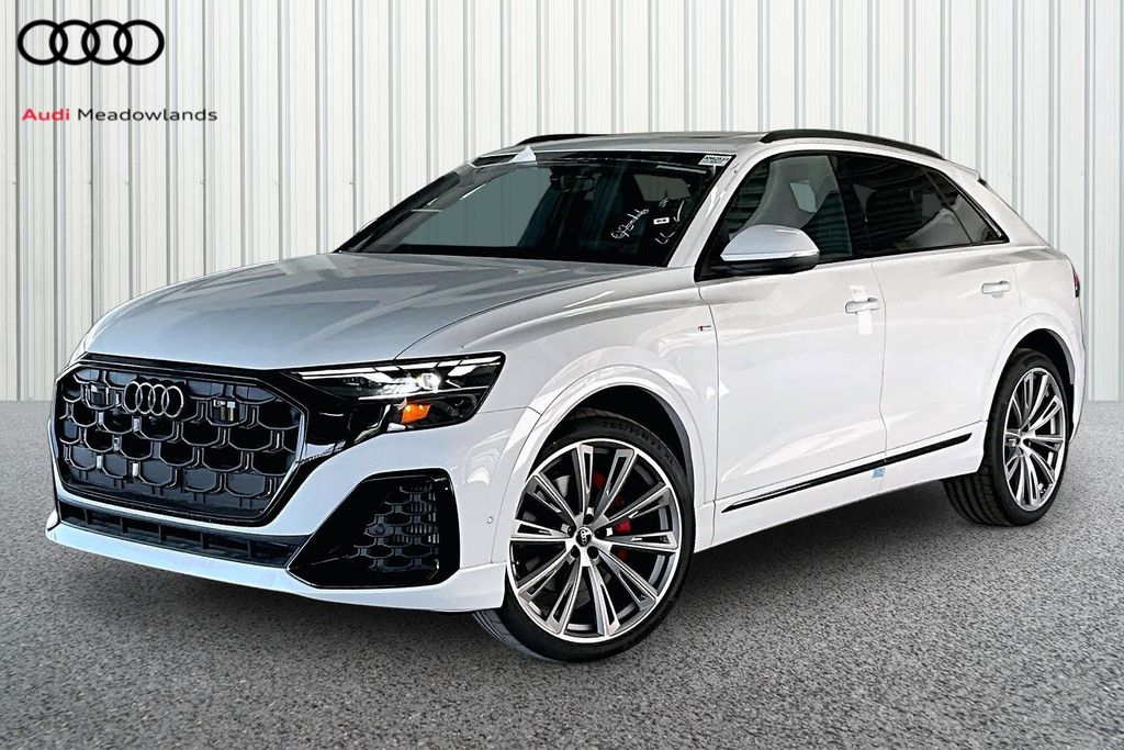 Glacier White Metallic 2026 Audi Q8 SUV / Crossover 8-Speed Automatic