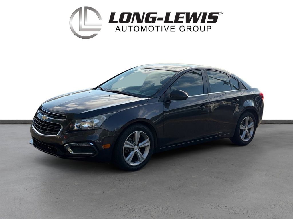 Gray (Tungsten Metallic) 2015 Chevrolet Cruze 2LT Sedan FWD Sedan Front-Wheel Drive 6-Speed Automatic Overdrive