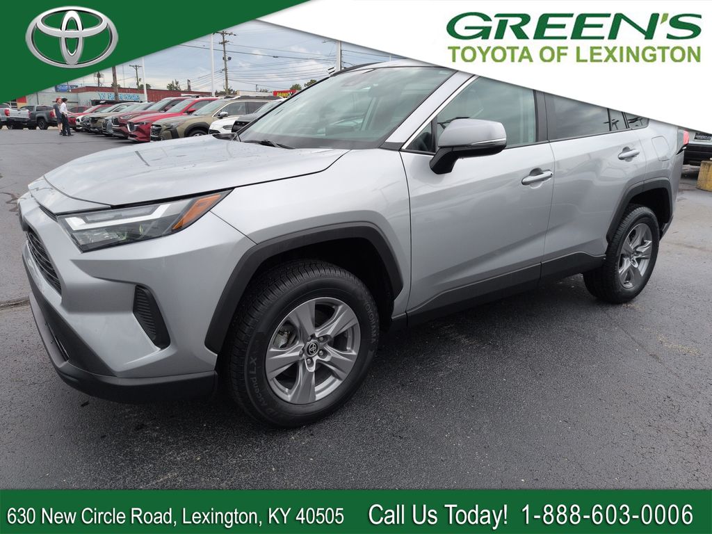 Silver Sky Metallic 2024 Toyota RAV4 SUV / Crossover All-Wheel Drive 8-Speed Automatic