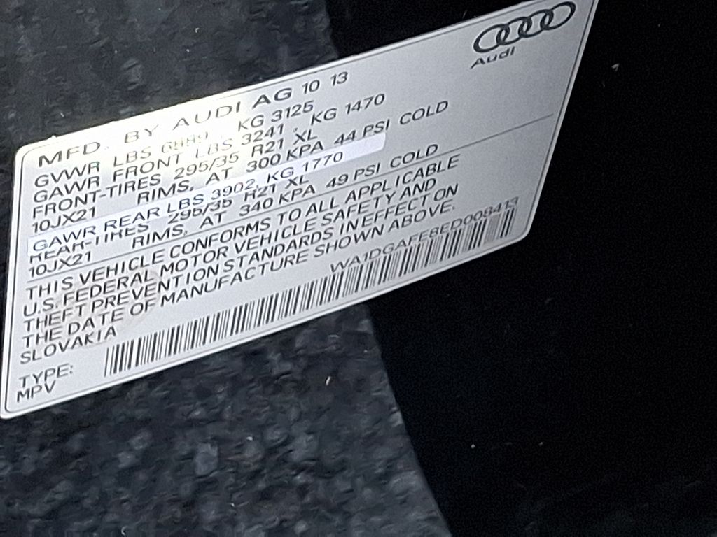 2014 Audi Q7 Prestige 28