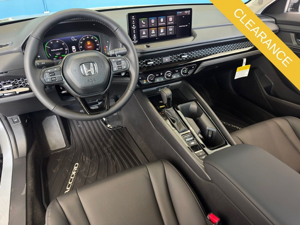 2025 Honda Accord Hybrid EX-L Gray at Classic Honda Galveston
