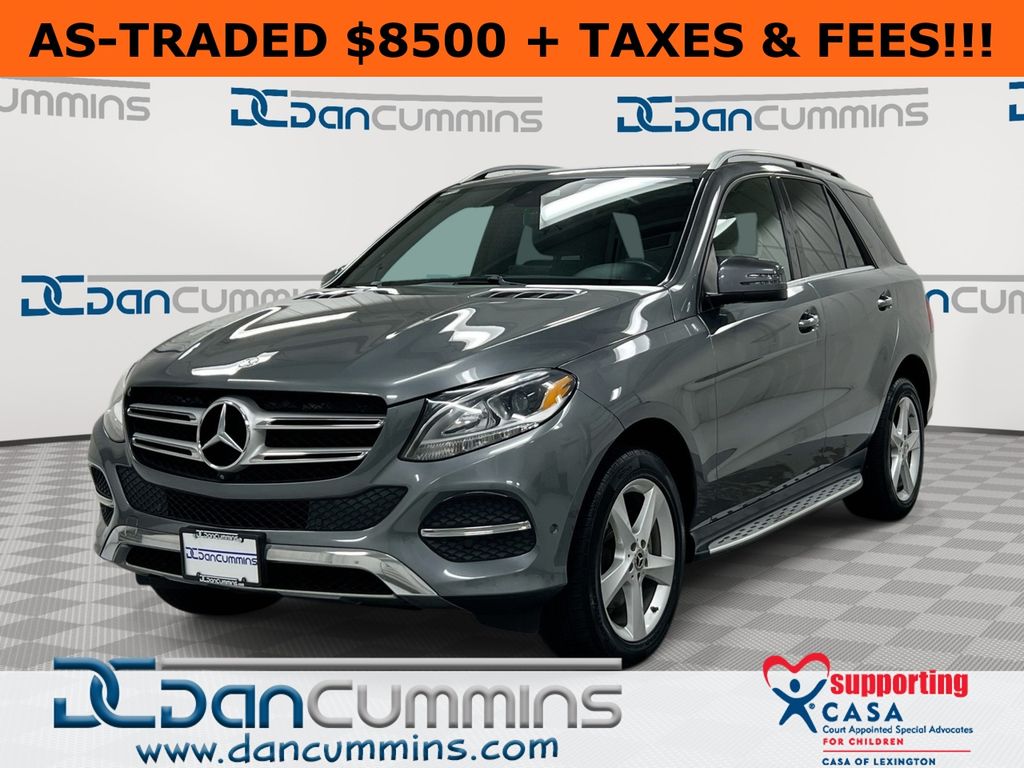 Gray 2017 Mercedes-Benz GLE SUV / Crossover All-Wheel Drive 7-Speed Automatic