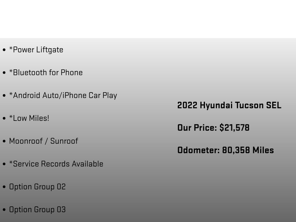2022 Hyundai Tucson SEL Gray at Auto Express Mitsubishi