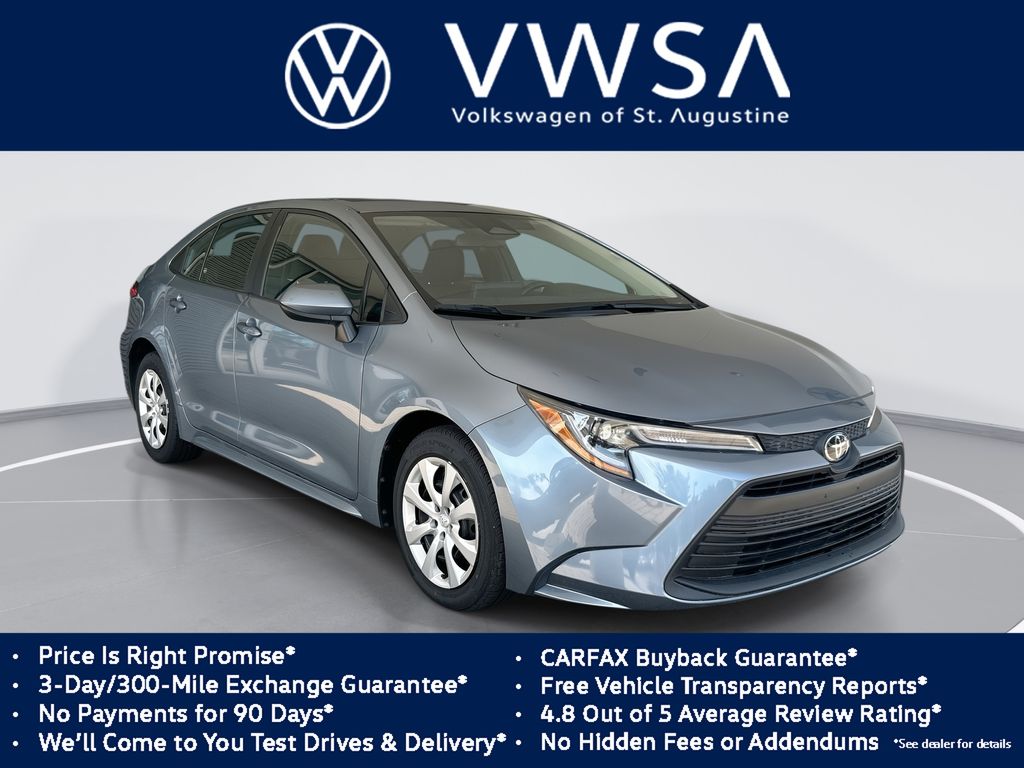 Celestite 2024 Toyota Corolla Sedan Front-Wheel Drive Continuously Variable Transmission