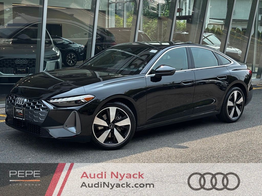 Mythos Black Metallic 2025 Audi A5 Sedan All-Wheel Drive 7-Speed Automatic