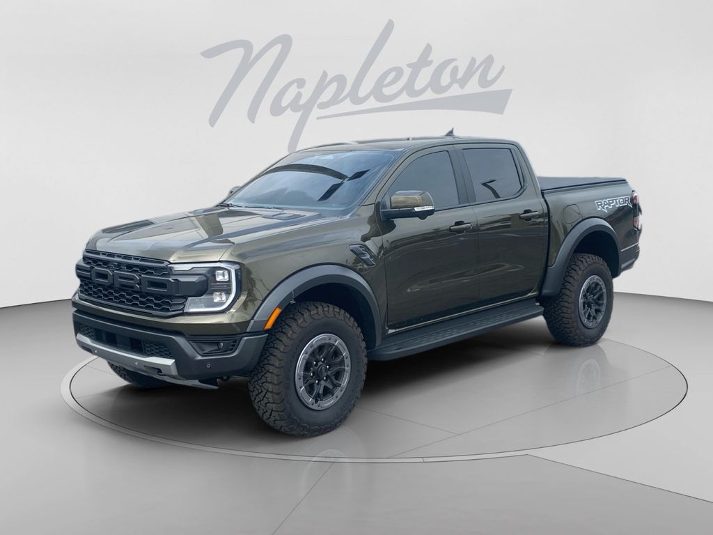 Green Metallic 2025 Ford Ranger Pickup Truck Four-Wheel Drive Automatic