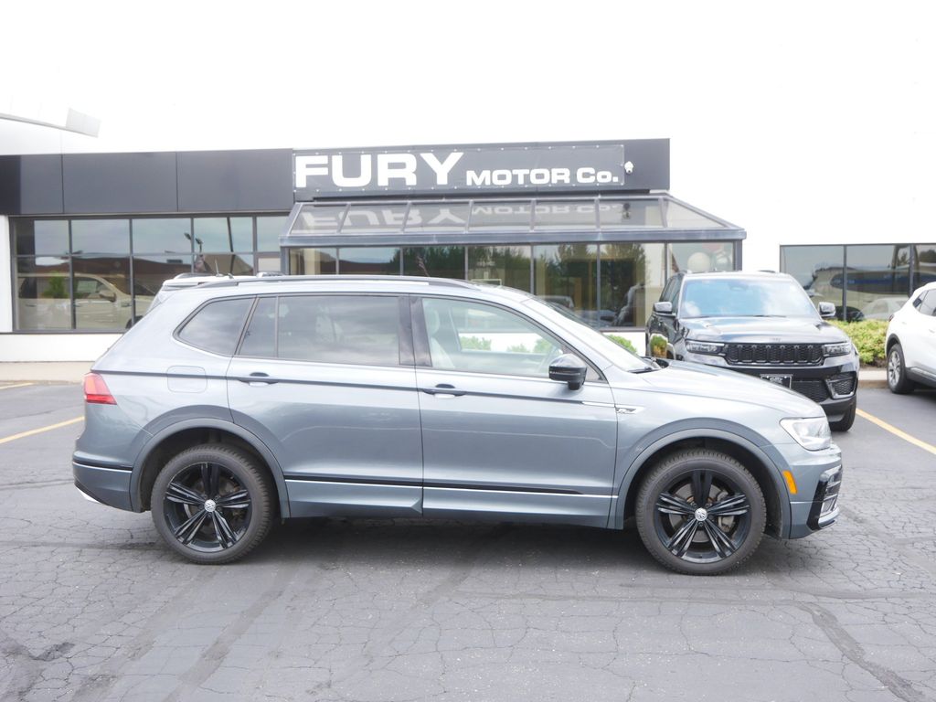 Black (Charcoal) 2019 Volkswagen Tiguan SUV / Crossover All-Wheel Drive 8-Speed Automatic