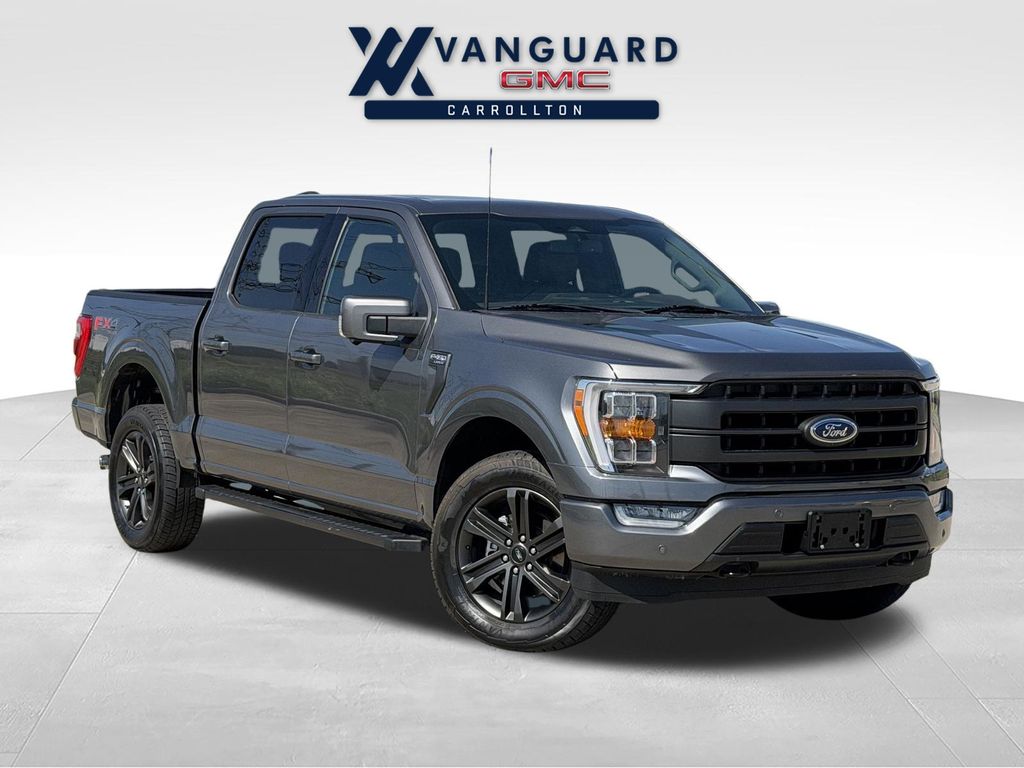 Carbonized Gray Metallic 2022 Ford F-150 Pickup Truck Four-Wheel Drive Automatic