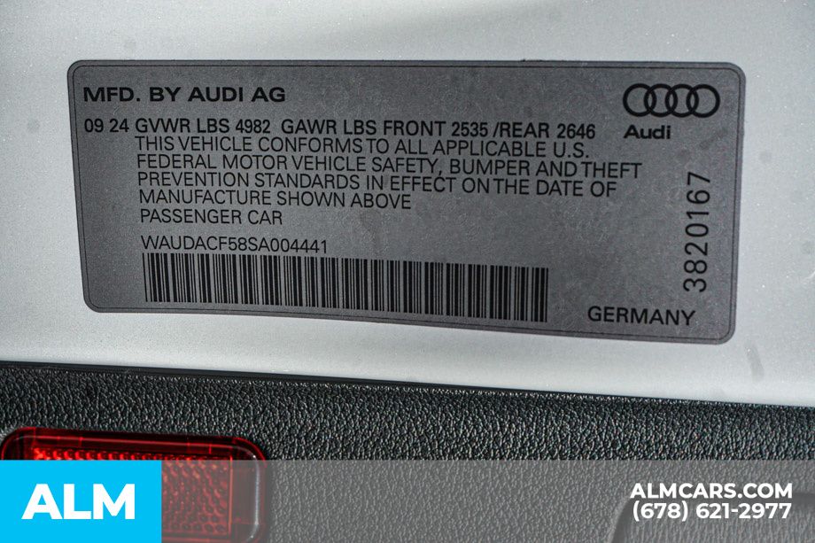 Used 2025 Gray Audi  image 64