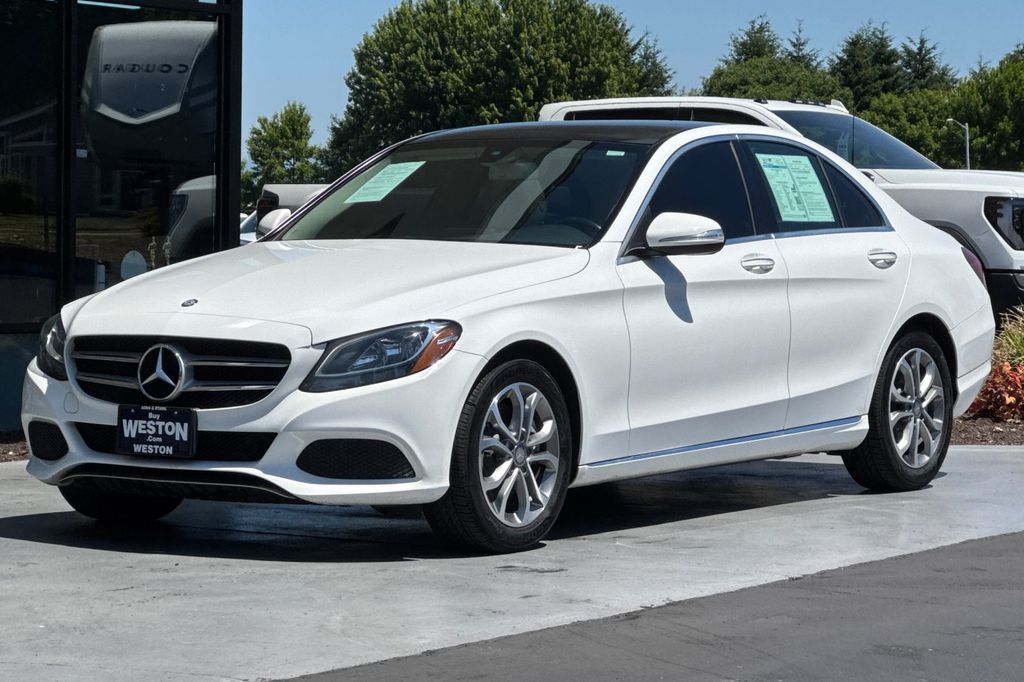 used 2015 Mercedes-Benz C-Class car, priced at $15,945