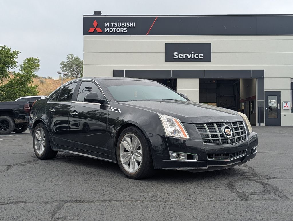 Black Diamond Tricoat 2013 Cadillac CTS 3.0L Luxury AWD Sedan All-Wheel Drive 6-Speed Automatic