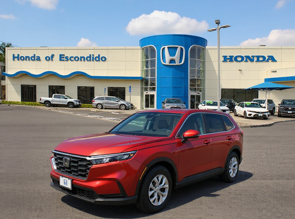 Radiant Red Metallic 2026 Honda CR-V SUV / Crossover Front-Wheel Drive Continuously Variable Transmission