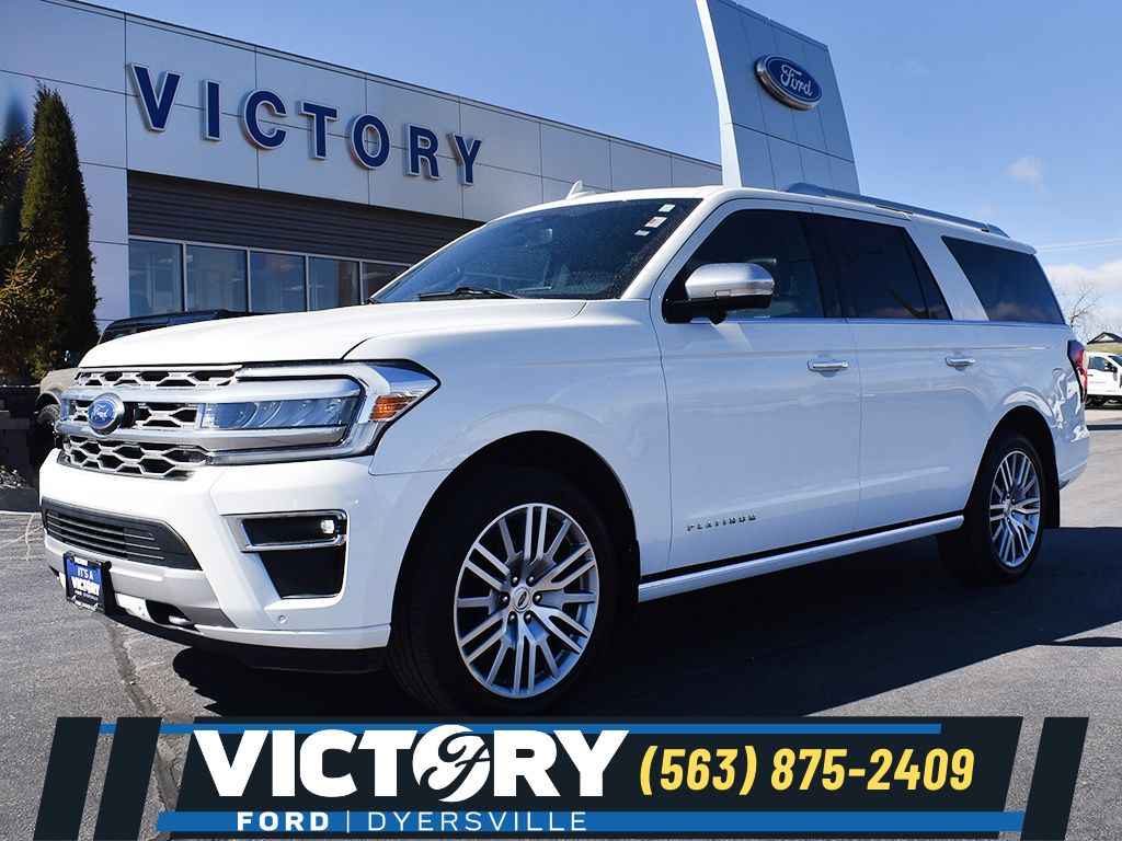 Star White Metallic Tri-Coat 2023 Ford Expedition SUV / Crossover Four-Wheel Drive Automatic