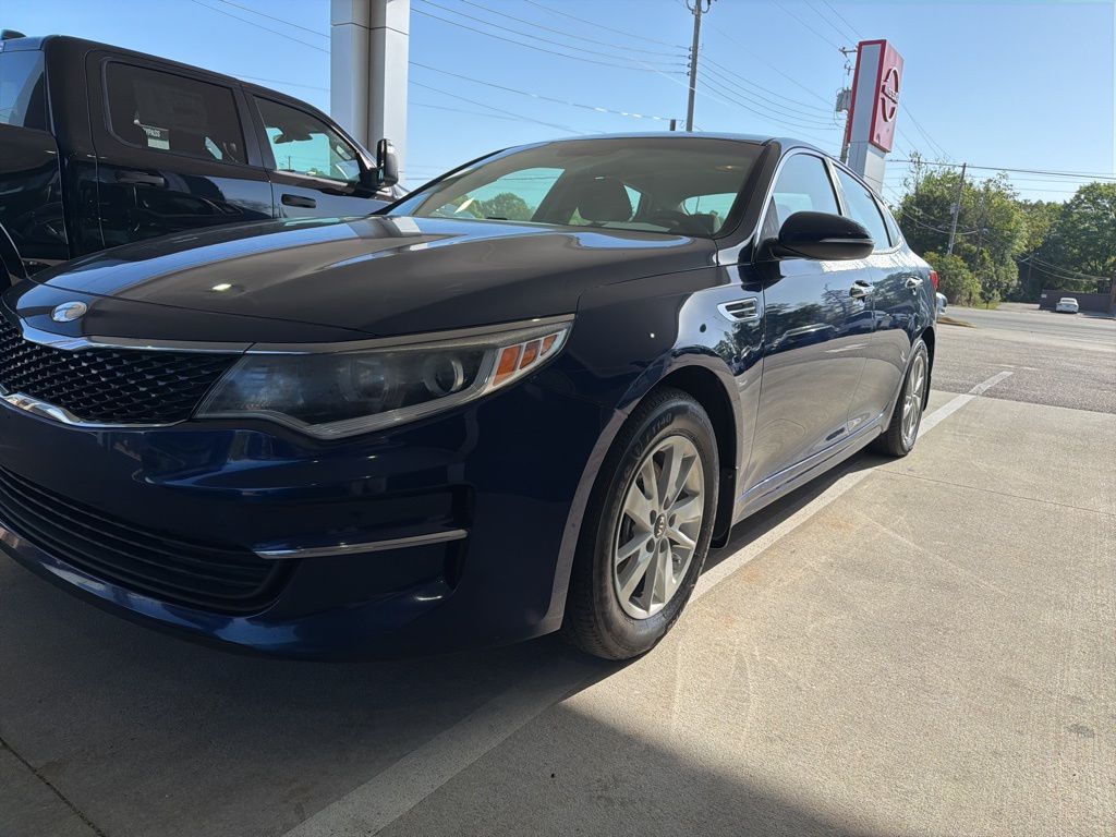 Horizon Blue 2017 Kia Optima LX Sedan Front-Wheel Drive 6-Speed Automatic