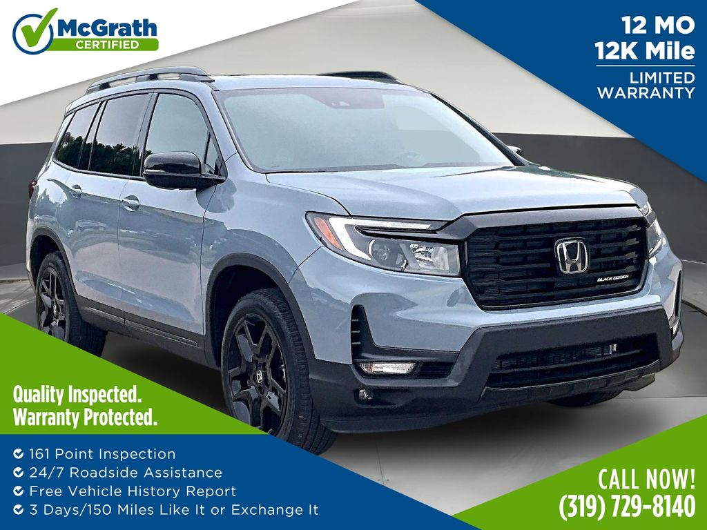 Gray 2024 Honda Passport SUV / Crossover All-Wheel Drive 9-Speed Automatic