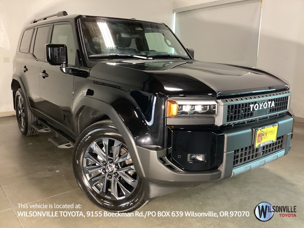 Black 2025 Toyota Land Cruiser 4WD SUV / Crossover Four-Wheel Drive 8-Speed Automatic