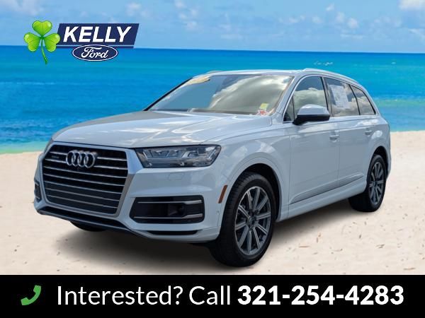 Glacier White 2019 Audi Q7 55 TFSI quattro Premium Plus SUV / Crossover All-Wheel Drive 8-Speed Automatic